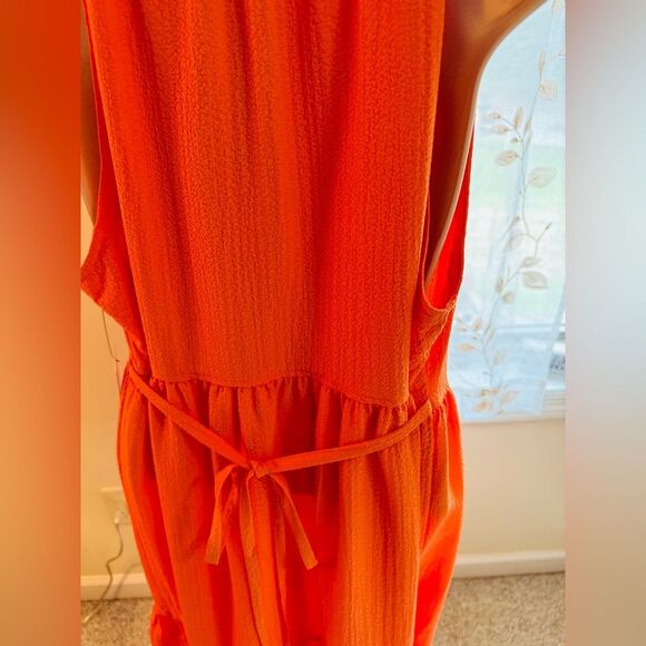 Calvin Klein Dress NWT size 10 in Orange - Picture 7 of 13